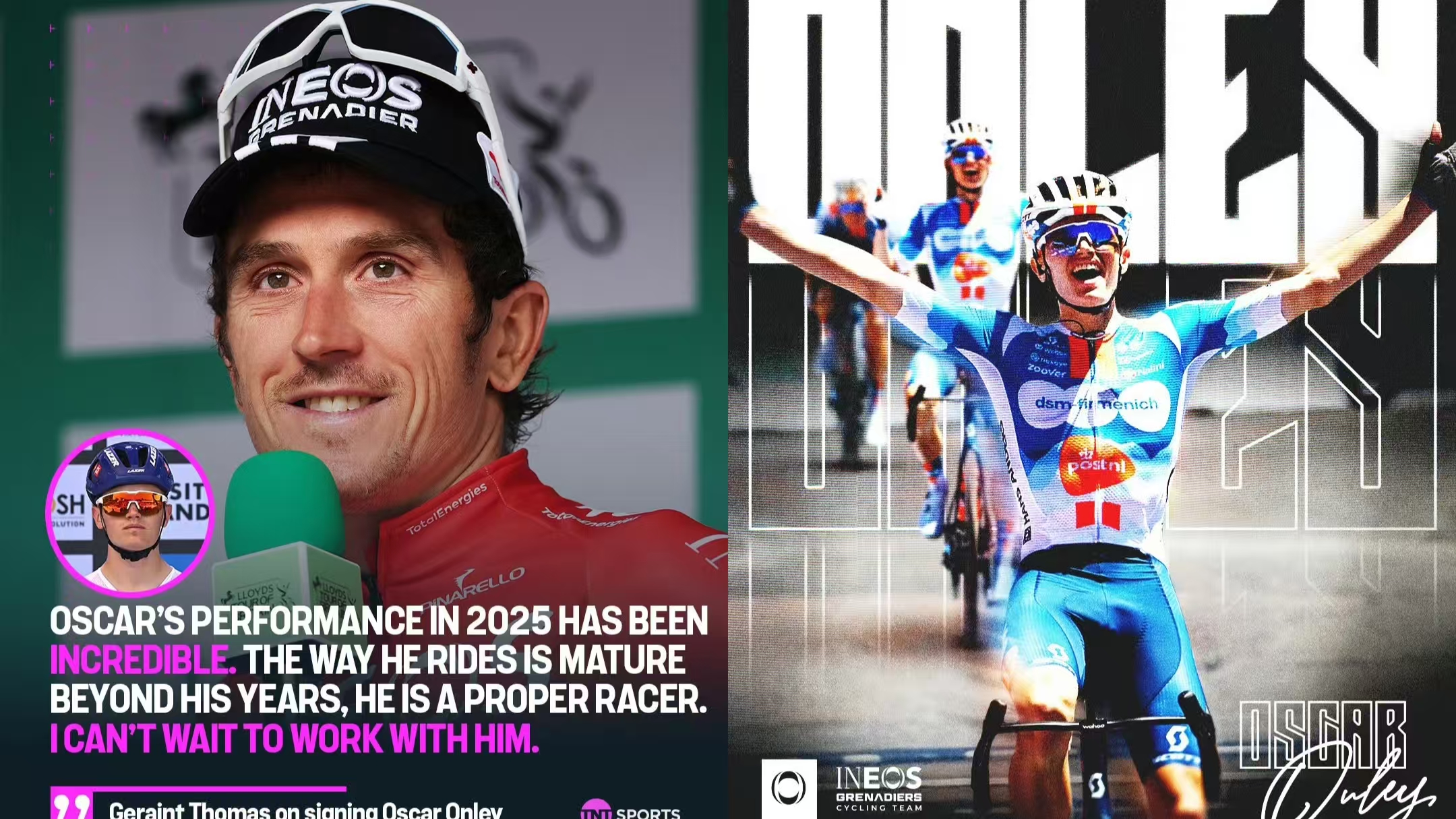 Van outsider in de Tour de France tot droom: Oscar Henley's nieuwe rode trui